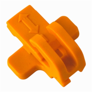 Clips til kophylde i underkurv på opvasker fra Miele.